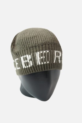 Logowany beret khaki