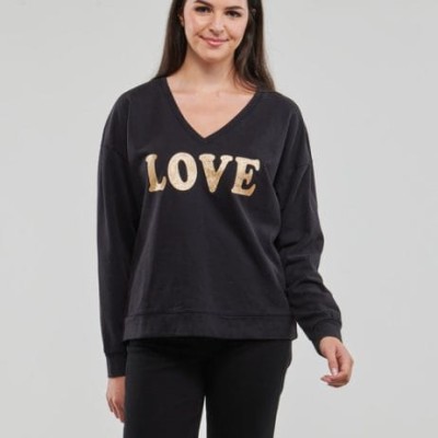 Czarna bluza nadruk (M)