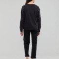 Czarna bluza nadruk (M)