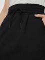Czarna spódnica mini kieszenie (XS)