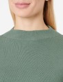 Zielony luźny sweter (XS)