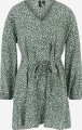 Wzorzysta sukienka mini pasek (M)
