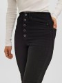 Czarne rurki jeansowe (XS)