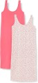Kolorowe sukienki midi wzór 2pack (M)