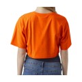 Pomarańczowy t-shirt wiązanie (L)