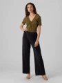 Bawełniana bluzka v neck (S)