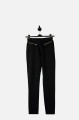 Czarne legginsy zamki