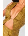 Asymetryczny top khaki (34)