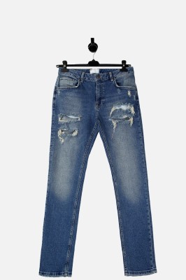 Niebieskie jeansy dziury (32/32)