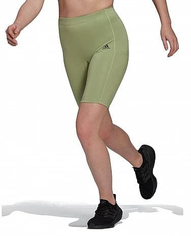 Zielone krótkie legginsy FASTLMP BIKE (L)