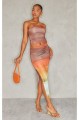 Kolorowy top one shoulder (34)