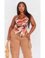 Wzorzysty gorsetowy top (58)