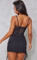 Czarny gorset hafty (36)