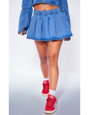 Jeansowa spódnica mini (30)