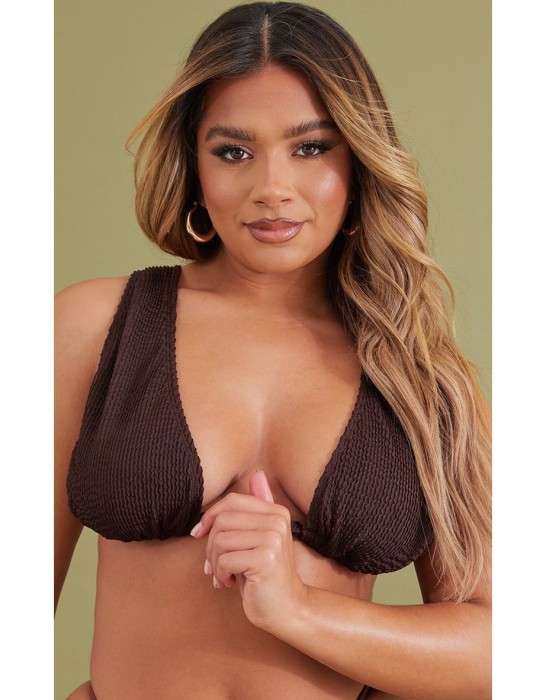 Brązowy top bikini (42)