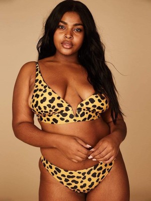 Wzorzysty biustonosz bikini (48)
