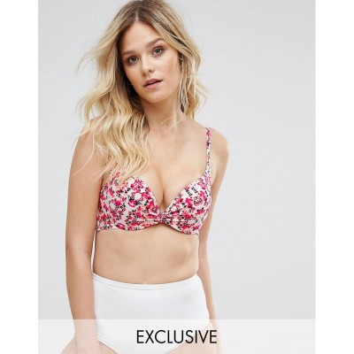 Wzorzysty biustonosz bikini (70E)