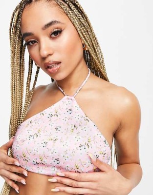 Różowy top bikini wzór (36)