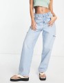 Niebieskie jeansy dziury (25/30)