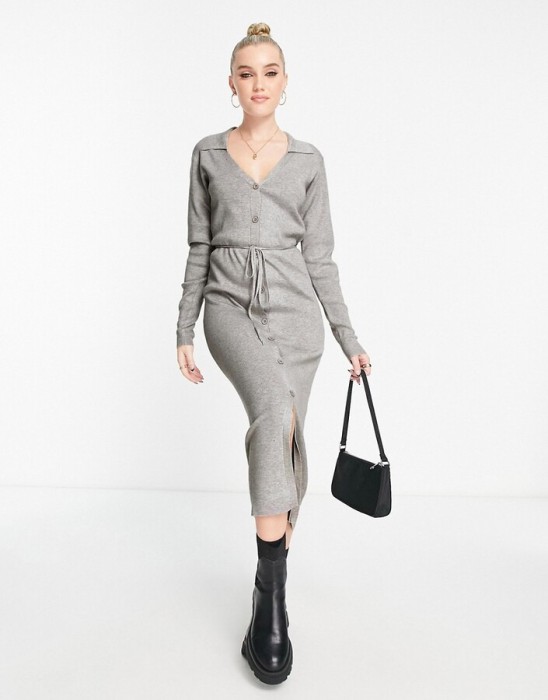 asos-design-knitted-midi-dress-with-open-collar-and-tie-waist-in-grey (3).jpg