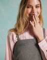 Szara sukienka mini melanż (44)