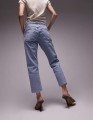 Jasnoniebieskie jeansy zamek (36)