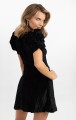 Czarna sukienka bufki (34)