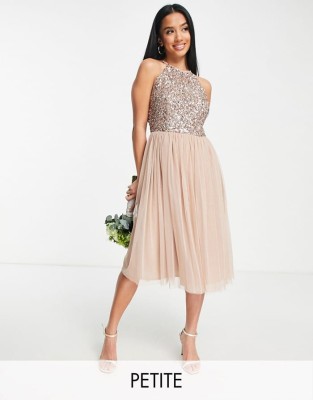 Tiulowa sukienka midi (34)