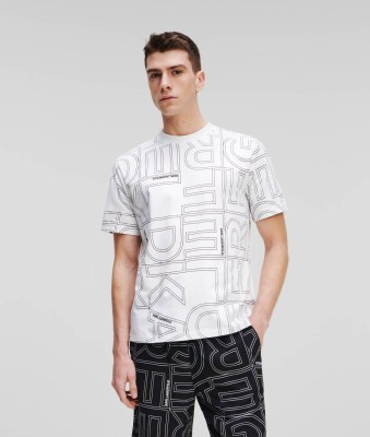 Biały t-shirt nadruk (XS)