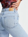 Niebieskie jeansy wysoki stan (40/30)