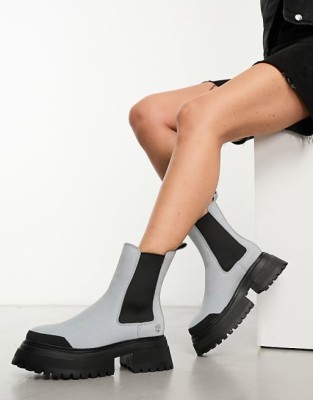 Szare logowane botki (39)