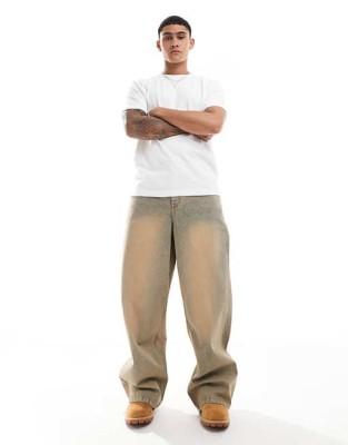 Proste jeansy kieszenie (30/34)