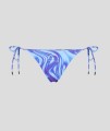 Wiązany logowany dół bikini (XS)