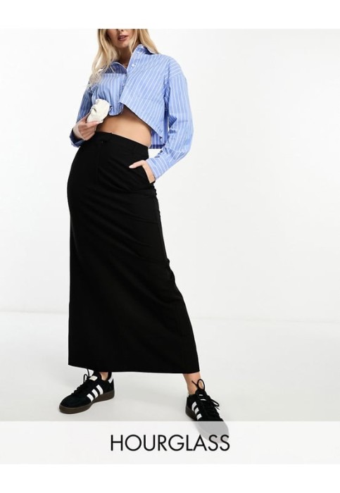 Czarna spódnica wysoki stan (32)