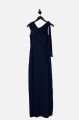Granatowa sukienka maxi