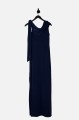 Granatowa sukienka maxi