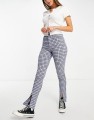 Hollister super skinny pants in blue plaid_ 4_yythk.jpg