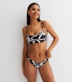 Czarne figi bikini wzór (44)