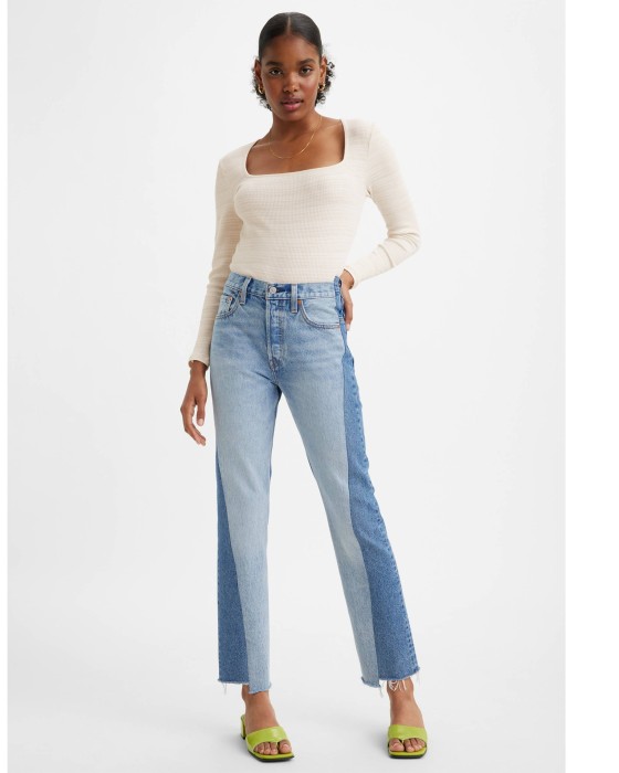 Niebieskie jeansy 7/8 (24/30)