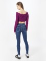 Ciemnoniebieskie jeansy skinny (S)