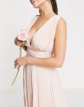 Plisowana sukienka maxi zamek (34)