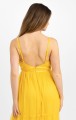 Żółta sukienka maxi tiulowa (36)