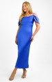 Kobaltowa satynowa sukienka (34)
