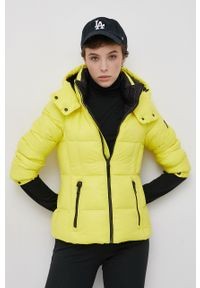 Żółta logowana kurtka (36)