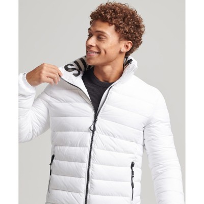 Biała kurtka zamki (L)