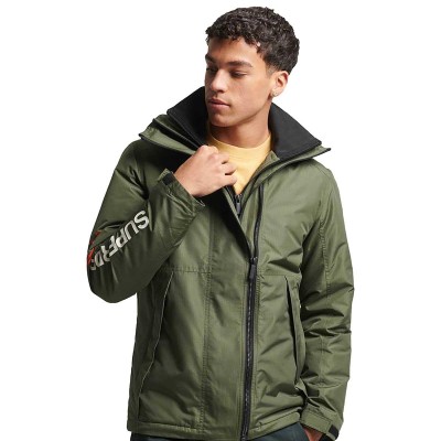 Khaki kurtka wiatrówka logo (S)