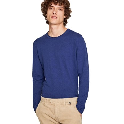 Niebieski cienki sweter (XL)