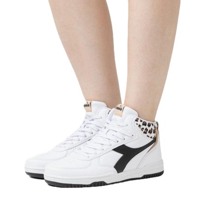 Białe buty RAPTOR MID LEOPARD WN (41)