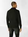 Ciemnozielony sweter zamek (XL)