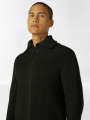Ciemnozielony sweter zamek (XL)